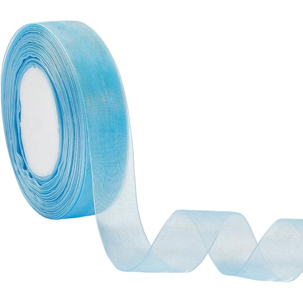 Ribbon Organza Roll - 1롤 시어 오간자 리본 웨딩 장식용