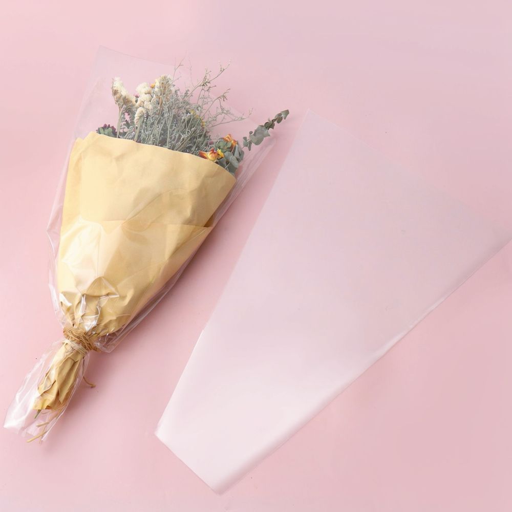 투명한 꽃다발 포장용 파우치, 휴대 가능한 꽃 선물용  - Florist Supply Shop 리뷰 및 가격