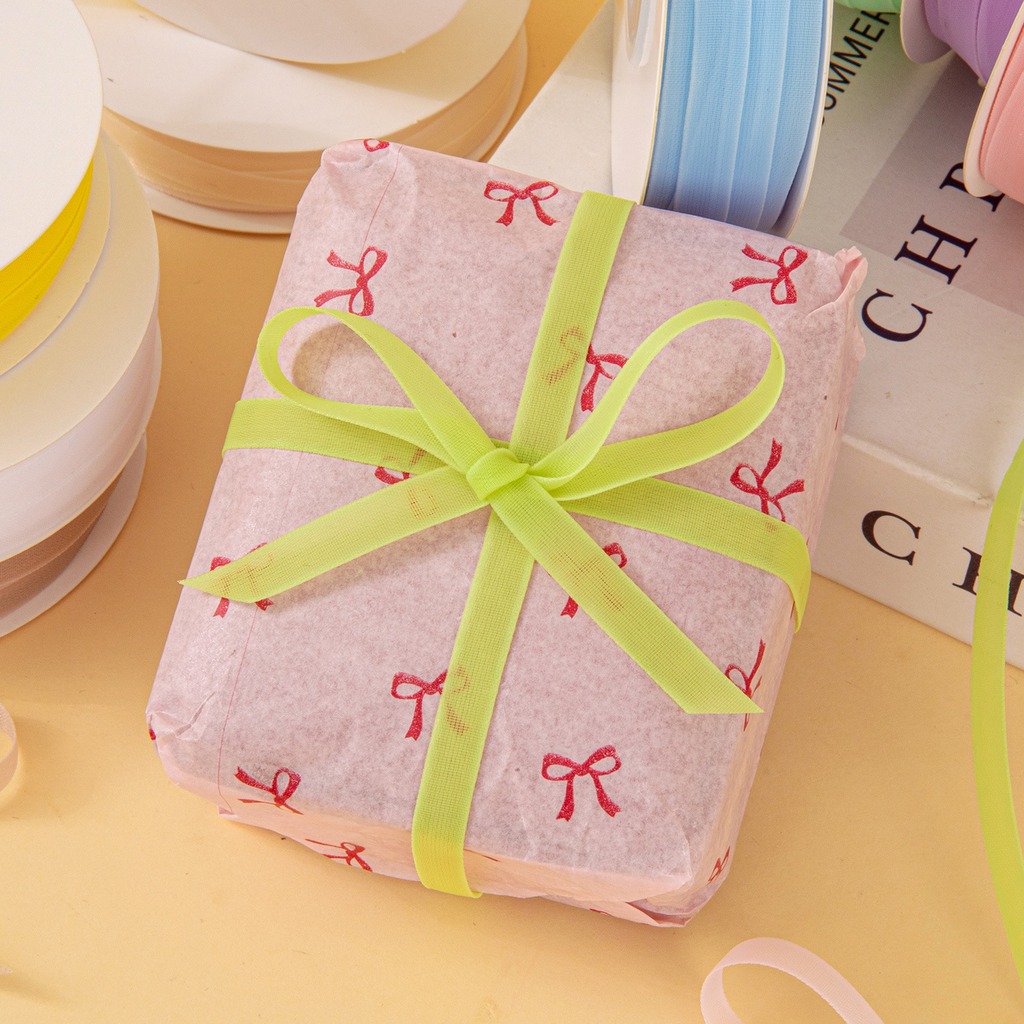 25야드/롤 6mm 양면 밀크 시어 오간자 리본 반투명 - Ribbon Organza Roll 리뷰 및 가격