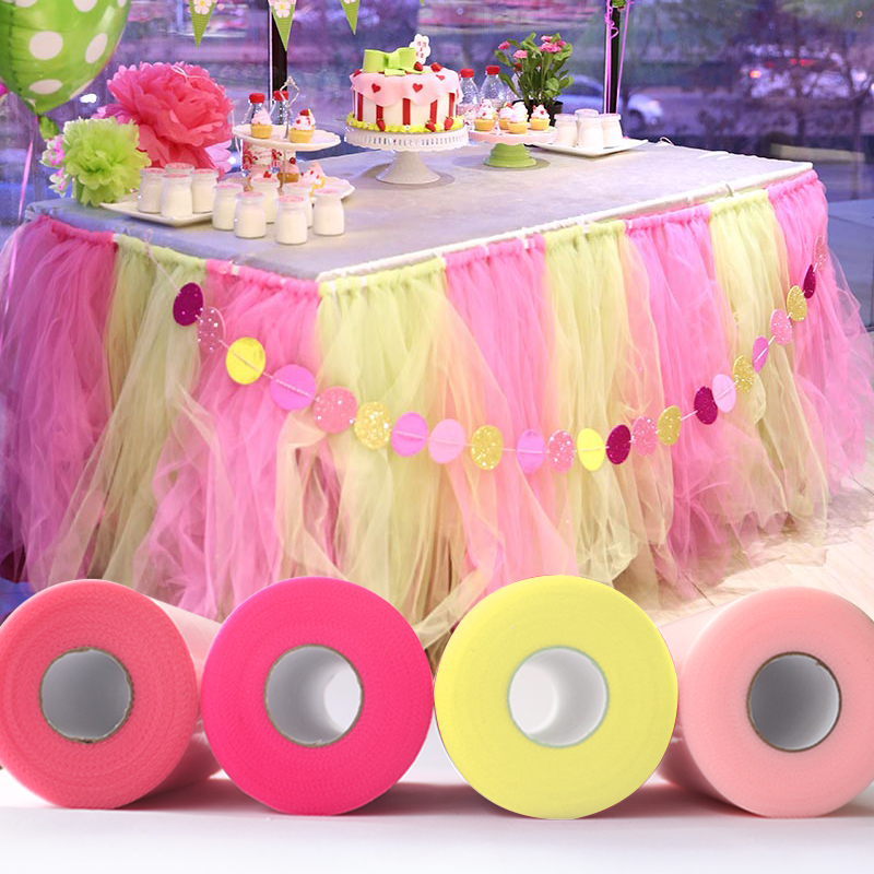 블루 투투 핑크 쉬어 Organza 패브릭 웨딩 장식  - Ribbon Organza Roll 리뷰 및 가격