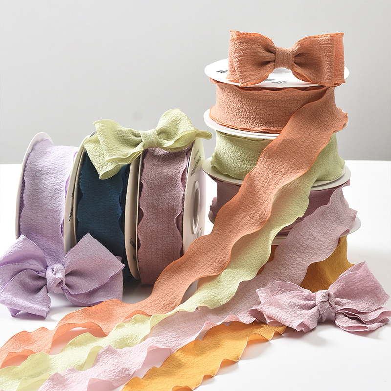 수제 장식용 원단 DIY 10야드/롤 주름 레이스 엣지 - Ribbon Organza Roll 리뷰 및 가격