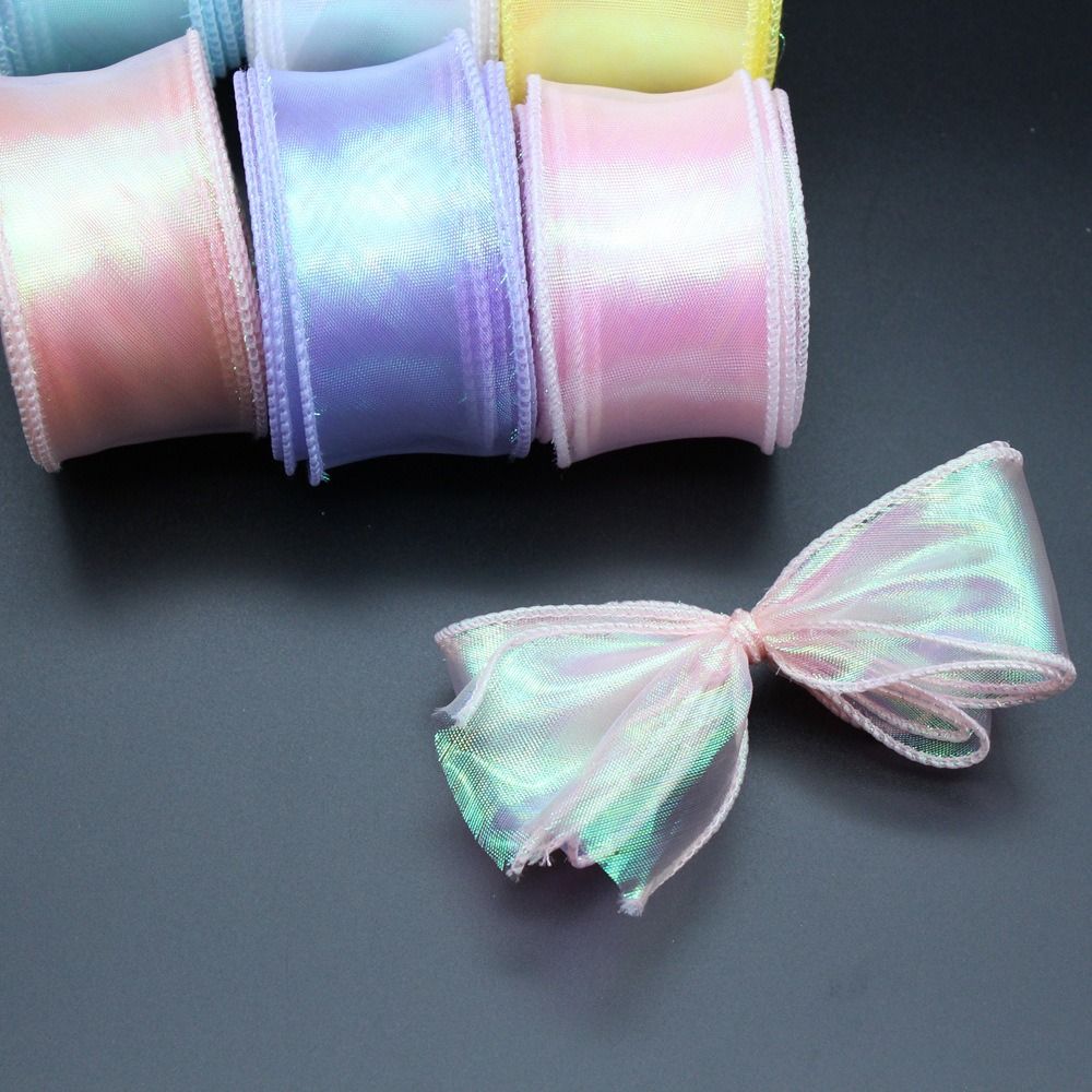 40mm 10야드 롤 새틴 리본 메쉬 패브릭 레이스 튤 - Ribbon Organza Roll 리뷰 및 가격